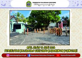 APEL PAGI SENIN 15 JUNI 2026